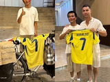 A fan rode his bicycle for seven months to meet Ronaldo (PHOTO)