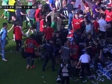  Во время матча «Осасуна» — «Бетис» произошло обрушение заграждения на трибуне