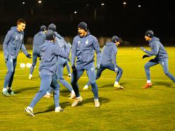 Тренировка «Динамо» в Люблине накануне матча с «Ноа»