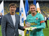 Oleksandr Shovkovskyi to Pyatov: "Congratulations on completing a brilliant career as a player"