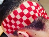 Иван Перишич покрасил волосы в цвета хорватского герба (ФОТО)