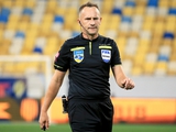 Ukrainian Championship. Vitaliy Romanov — the main referee of the match "Dynamo" — "Polissya"