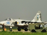 Krieg in der Ukraine. Ukrainische Su-25 arbeiten also in extrem niedrigen Höhen am Feind