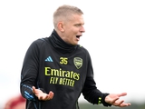 Zinchenko sat out Arsenal's Champions League match in reserve
