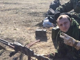 Нападник «Дніпра» Роман Зозуля вчився стріляти на полігоні