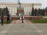 «Все на своєму місці. Дякуємо ЗСУ!»: Коваленко прокоментував підняття українського прапора біля Херсонської ОДА