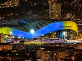 «Марсель» на честь переходу Малиновського ефектно підсвітив свій стадіон у кольорі прапора України (ФОТО)