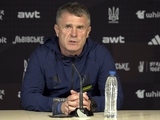 Украина — Албания — 1:0. Пресс-конференция. Сергей Ребров: «Вы не думайте, что я держусь за это место»