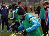 ФОТОрепортаж: тренировка сборной Украины в Минске (30 фото)