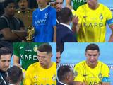 Эмоции Роналду: португалец остался недоволен тем, что не получил награду MVP финала Кубка арабских чемпионов (ФОТО)