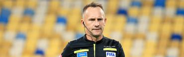 Ukrainian Championship. Vitaliy Romanov — the main referee of the match "Dynamo" — "Polissya"