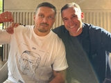 Андрей Шевченко поздравил Усика с Днем рождения