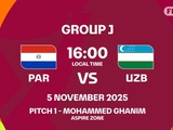  Парагвай 15v00 Узбекистан | FIFA U-17 World Cup Qatar 2025™