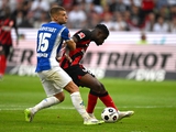 Eintracht - Darmstadt - 1:0. Deutsche Meisterschaft, 1. Runde. Spielbericht, Statistik