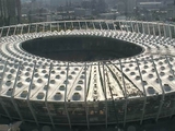 На «Олимпийском» раскатали последний «сектор» крыши