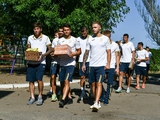 Молодежная сборная Украины посетила детский дом в Запорожье (ФОТО, ВИДЕО)