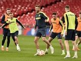 All 25 players took part in the last training session of the Ukraine national team before the match with England