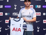 "Tottenham officially announced the signing of an 18-year-old South Korean