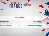 Жеребьевка полуфинала Кубка Франции свела между собой двух представителей третьего дивизиона