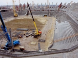 На львовском стадионе Евро-2012 установлены все ригели 
