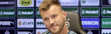 Press conference. Andriy Yarmolenko: "We need to forget the result of the first match with Partizan"