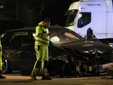 Mario Balotelli uczestniczył w poważnym wypadku drogowym. Odmówił poddania się badaniu na obecność alkoholu w organizmie (FOTO, 