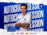 Autogrammstunde von Mykola Shaparenko im Dynamo-Stadion