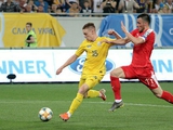 Украина — Сербия — 5:0. В одно касание