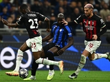 Inter gegen Mailand 1:0. Champions League. Spielbericht, Statistik