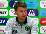 «Полісся» — «Динамо» — 1:2. Післяматчева прес-конференція. Руслан Ротань: «Не може бути таким центральний матч туру»