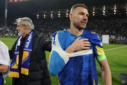 Эдин Джеко: «Хорошо, что я получил травму и не бил пенальти Италии»