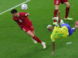 ВИДЕО: Супер-гол Ришарлисона в матче Бразилия — Сербия