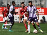 Brest - Toulouse - 1:1. Französische Meisterschaft, 8. Runde. Spielbericht, Statistik
