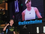 Zinchenko to Svitolina: "We're holding our fists for you!" (PHOTO)