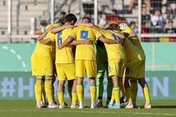 Fußballer der Jugendnationalmannschaft der Ukraine - über den Sieg gegen Aserbaidschan in der Auswahl für die Euro 2025