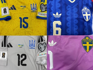 Плей-оф кваліфікації до ЧC-2026. Збірні України і Швеції визначилися з комплектами ігрових форм