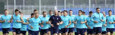 "Dynamo held its first training session in preparation for the new season