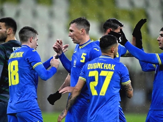 «Лехия» — сборная Украины — 0:2. ВИДЕО голов