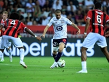 Nizza - Lille - 1:1. Französische Meisterschaft, 1. Runde. Spielbericht, Statistik