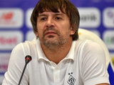 "Dynamo vs Rukh - 0:0. Aftermatch press conference. Oleksandr Shovkovskiy: "Life goes on" (VIDEO)