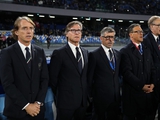 In the rival camp. Mancini resigned as head coach of the Italian national team