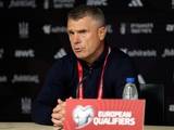 Украина — Швеция — 1:3. Пресс-конференция. Сергей Ребров: «Чтобы побеждать в таких матчах, надо показывать свой максимум»
