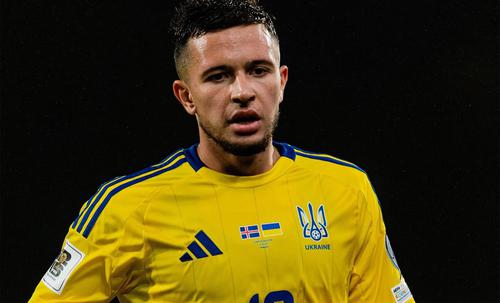 Офіційно. Назар Волошин довикликаний у збірну України на матчі відбору ЧС-2026 з Францією та Ісландією