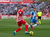 Victor Tsygankov played a full game for Girona, but received low marks