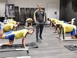 Die ukrainische Nationalmannschaft arbeitet weiter in Danzig: Fitness und Training vor dem Sparring mit Lechia