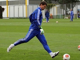 Александр Рыбка тренируется с основным составом «Динамо»