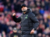 Jurgen Klopp is named the best coach of the month in the Premier League for the first time since May 2021