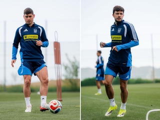 Сборная Украины вернулась к тренировкам (ФОТО)