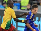Сборная Украины сыграла в Киеве вничью со сборной Камеруна