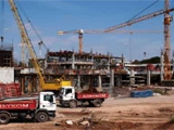 На строительстве нового донецкого аэропорта круглосуточно работает 800 человек